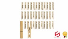 Solid wooden clothes pegs - clothes,