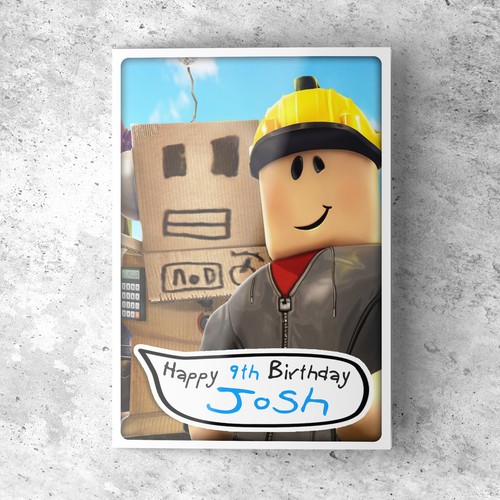 Roblox personalised birthday - roblox,