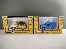 Classix EM76869 Ford 100E Escort AA EM76628 Morris Minor Van RAC Van 1/76 Scale