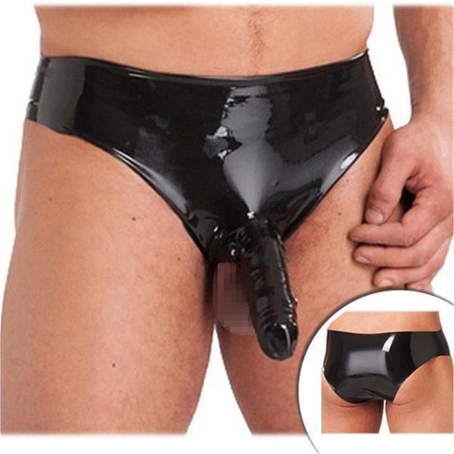 Mens latex rubber - latex, panties