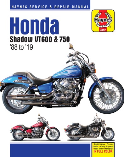 Honda shadow vt600 - vt600, 750