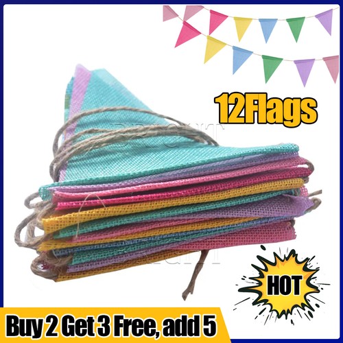 Triangle flags bunting banner - bunting,