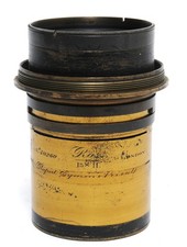 Ross London 13 x11 Rapid Symmetrical Brass Lens