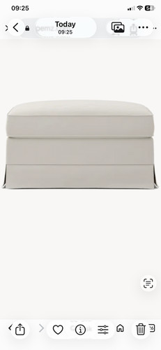 Ikea ektorp footstool cover - ikea,