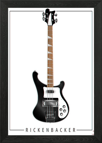 Rickenbacker bass poster - rickenbacker,