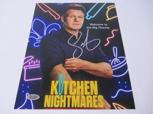 Gordon ramsay signed 8x10 - ramsay,
