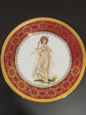 La Reine Limoges Porcelaine Collector's Plate "Pinky"
