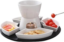 Ceramic Chocolate Fondue Set