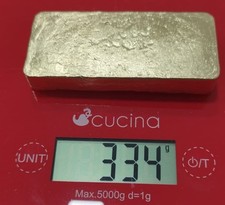 334 Grams Scrap Gold Bar Gold