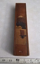 Vintage 1924 Wood Inlay? Slide