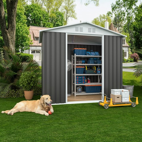 Outdoor metal storage - metal,