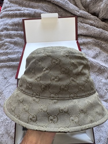Gucci bucket hat dark green - bucket, hat,