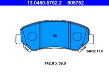 ATE 13.0460-5752.2 Brake Pad