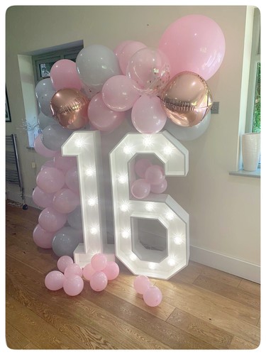 4ft light letters and - up,