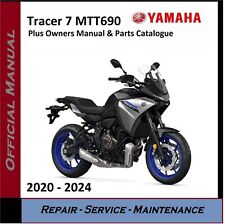 Yamaha TRACER 7 700 MTT690  Workshop Service Repair Manual 2020 - 2024 on USB