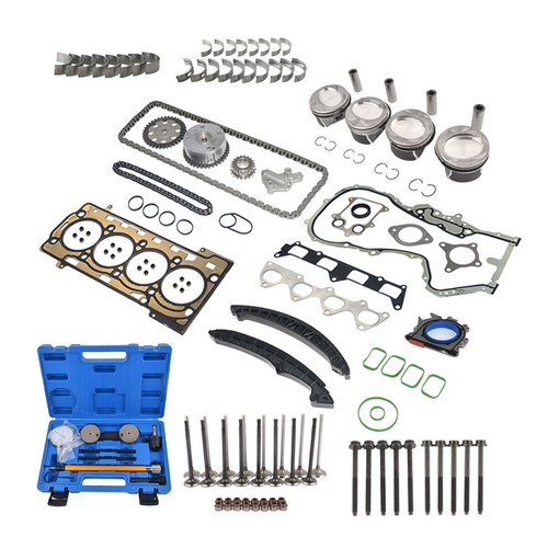Timing chain piston gasket - piston,