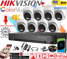HIKVISION 8MP COLORVU CCTV