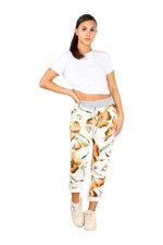 Womens Italian Floral Star