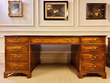 LARGE ANTIQUE STYLE YEW WOOD
