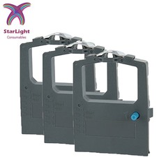 3 Black Ribbon Fits For Oki