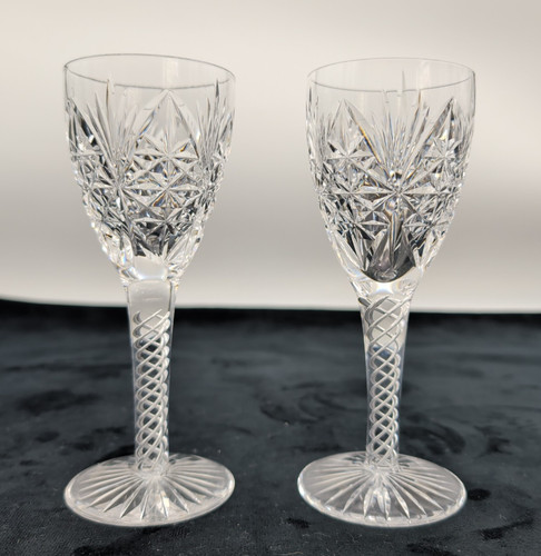 Cut crystal sherry - cut,