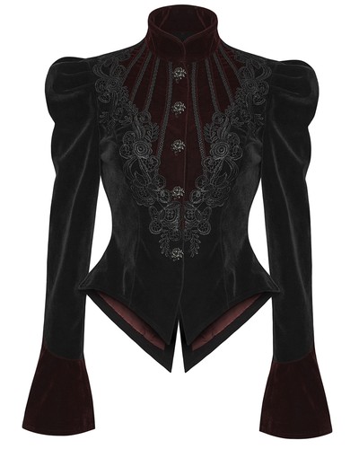 Punk rave womens gothic jacket - rave,