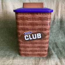 McVities Club Biscuit Tin Collectable Food Advertising Tin Novelty Sweets EMPTY