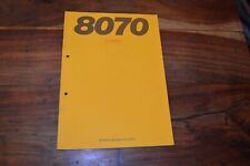 New Holland 8070 Combine Harvester Brochure 1984 (16)