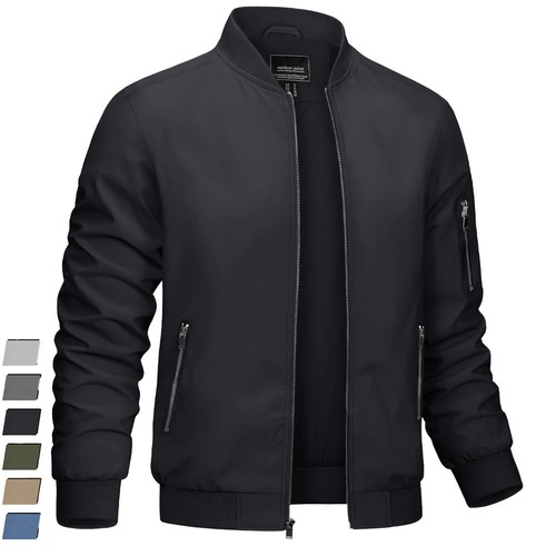 Men spring fall bomber - men's,