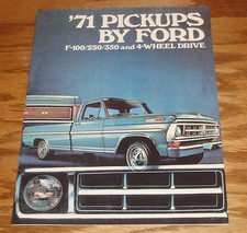 1971 Ford Pickup Truck Sales