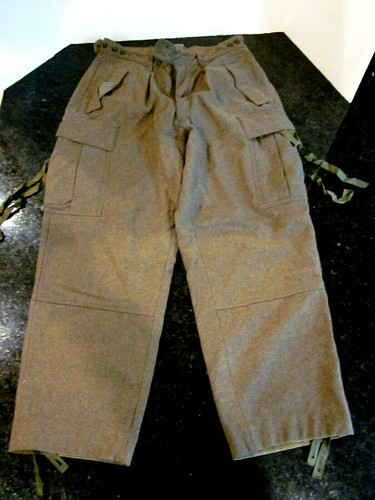 Vtg german military heavy wool - vtg,