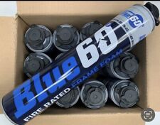 12 x  cans of Blue 60 fire rated frame foam 