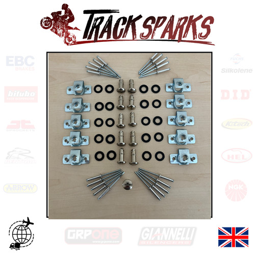 Dzus type track fairing - type,