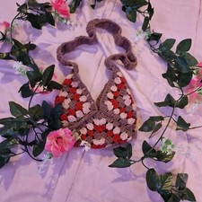 Crochet Granny Square Kindle Book Bag ?