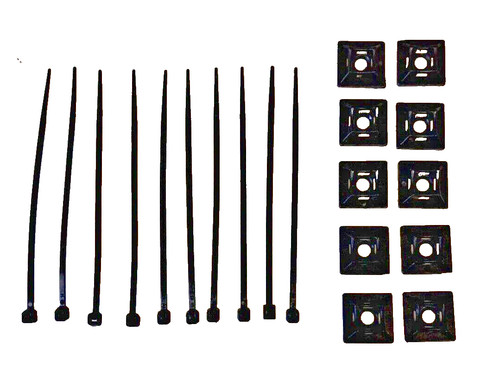 Self adhesive cable tie base - adhesive,