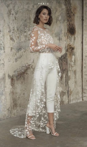 Women bridal jumpsuit by - jumpsuit,
