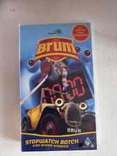 Brum Stopwatch VHS VIDEO