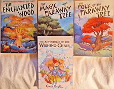4 X PBs Faraway Tree Enchanted Wood Wishing Chair Enid Blyton Further Adventures