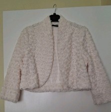 Nina Leonard Size M Faux Fur
