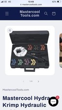 Mastercool 71500-A Hydra Krimp Ac Hose Crimper