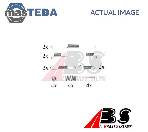 0861q brake drum shoes - brake,