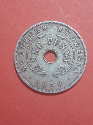 1939 southern rhodesia penny - rhodesia, 1