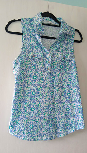 Emily daniels blue green white - daniels, blue/green/white