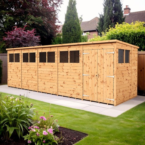 Empire pent garden shed - empire,