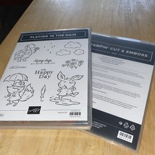 stampin up stamps and dies Playing in the rain