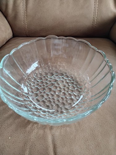 Vintage clear glass bubble - clear,