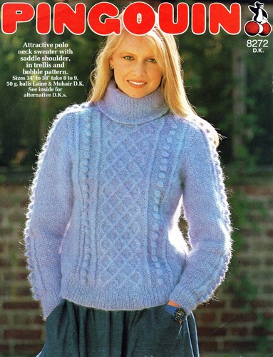 Pingouin knitting pattern - ~,