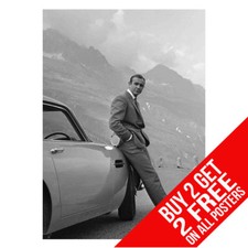 007 JAMES BOND SEAN CONNERY POSTER ART PRINT A4 A3 SIZE -BUY 2 GET ANY 2 FREE