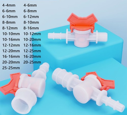 Inline tap barbed - barbed, reducer