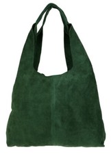 Genuine Suede Leather Tote